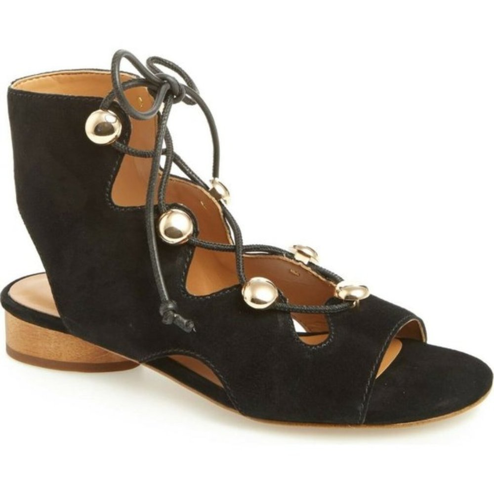 NIB Rebecca Minkoff Ankle Suede Sandals US 6M